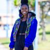 Ladies- Zium African Print Winter Parka Jacket