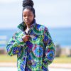 Unise- Zium Afrcan Print Winter Parka Jacket
