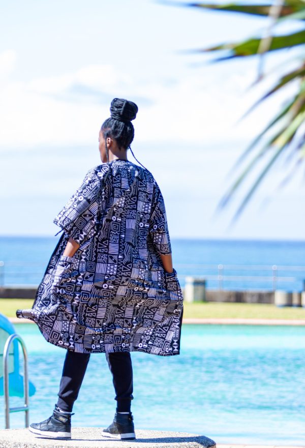 Ladies Mud Mono Kimono