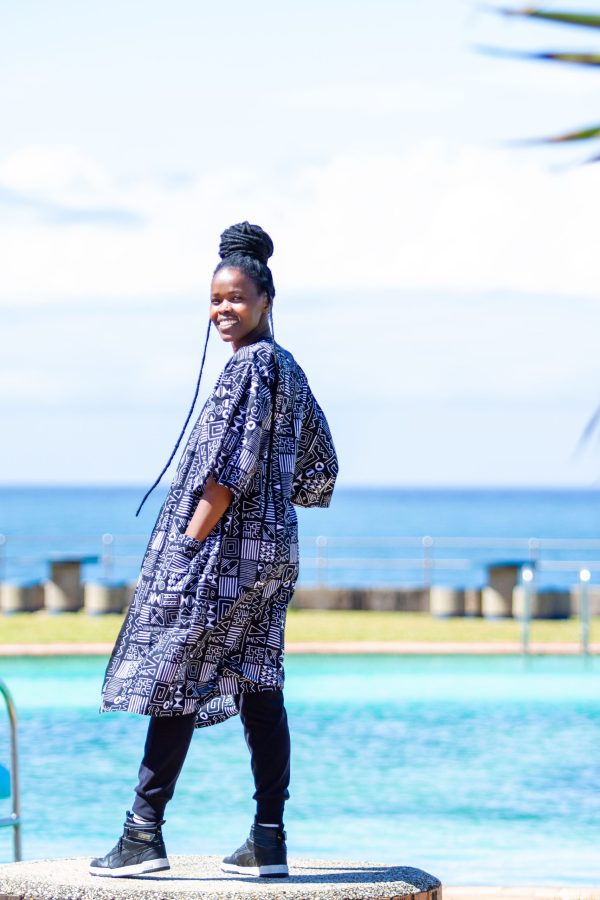 Ladies Mud Mono Kimono