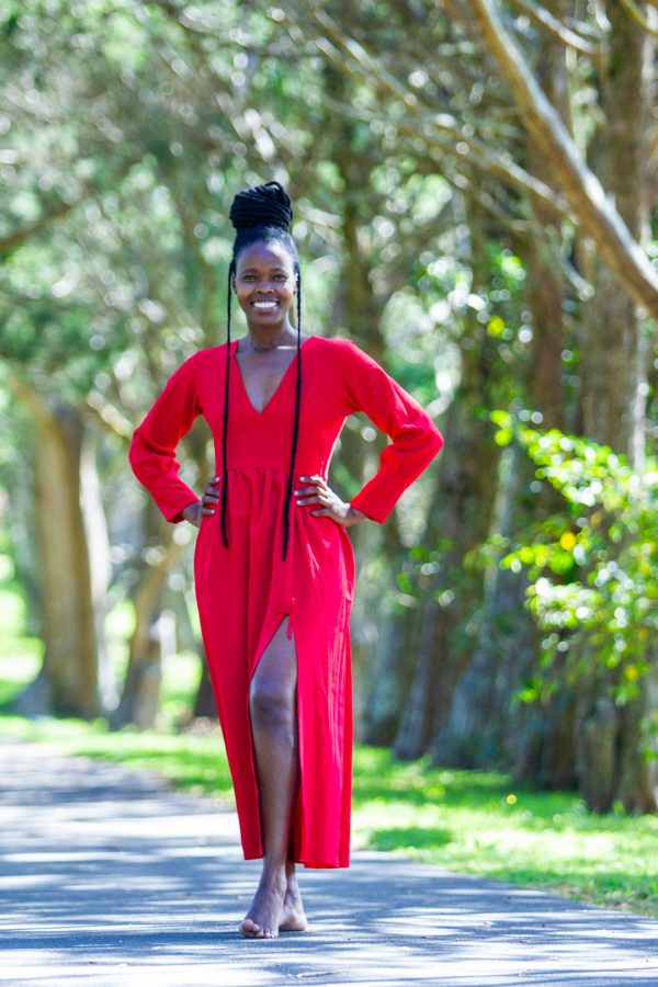 Maxi Red Dress