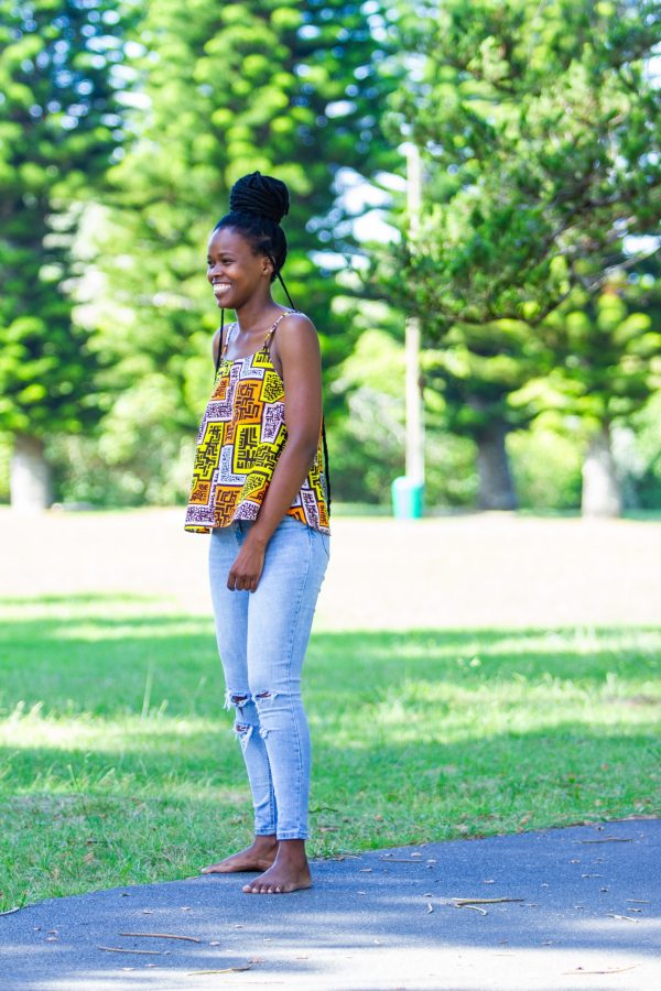 Yellow News Paper Top