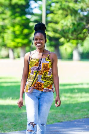 Yellow News Paper Top